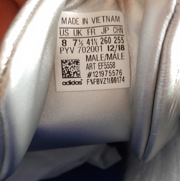 *SOLD*Adidas ZX930 x EQT EF5558 Metallic Sz 8 - Picture 7 of 8